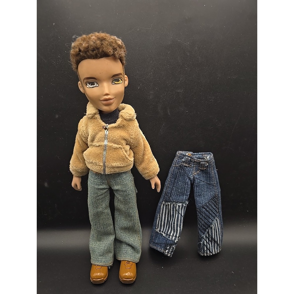 Vintage Bratz Boyz 2002 Dylan doll wearing his School Cool! outfit